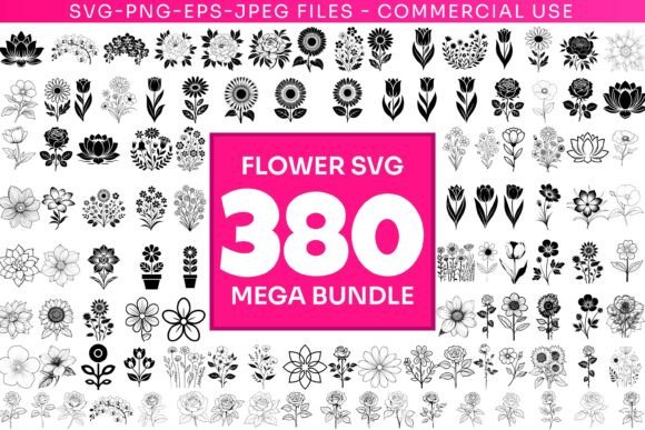 380 Flower SVG Mega Bundle Review