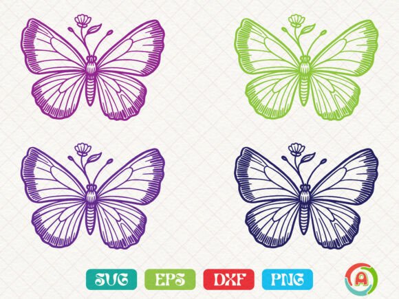 Butterfly with Floral SVG Review