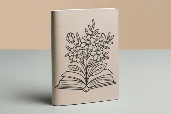 Open Book Flowers SVG: Floral Design Review