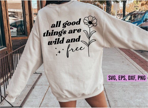 Wildflower Quote SVG, Inspirational SVG